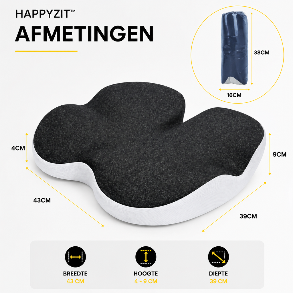 HappyZit™ | Zitcomfort voor Elke Dag